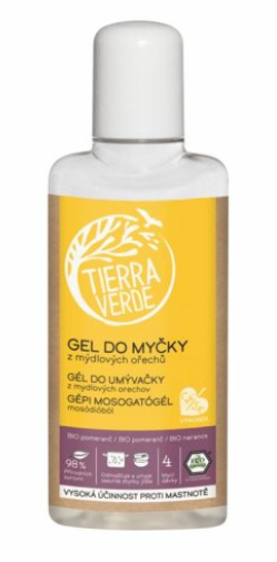 Gel do myčky s pomerančovou silicí 110 ml Tierra Verde 